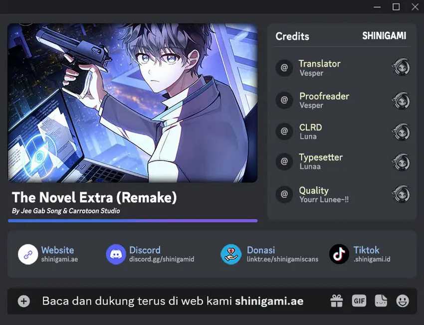 Baca Komik The Novel’s Extra (Remake) Chapter 110 Gambar 1