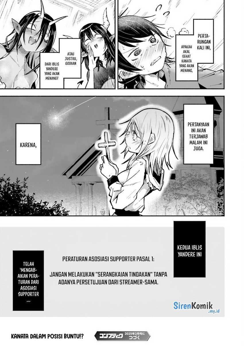 Isekai de Haishin Katsudou wo Shitara Tairyou no Yandere Shinja wo Umidashite Shimatta Ken Chapter 43 Gambar 18