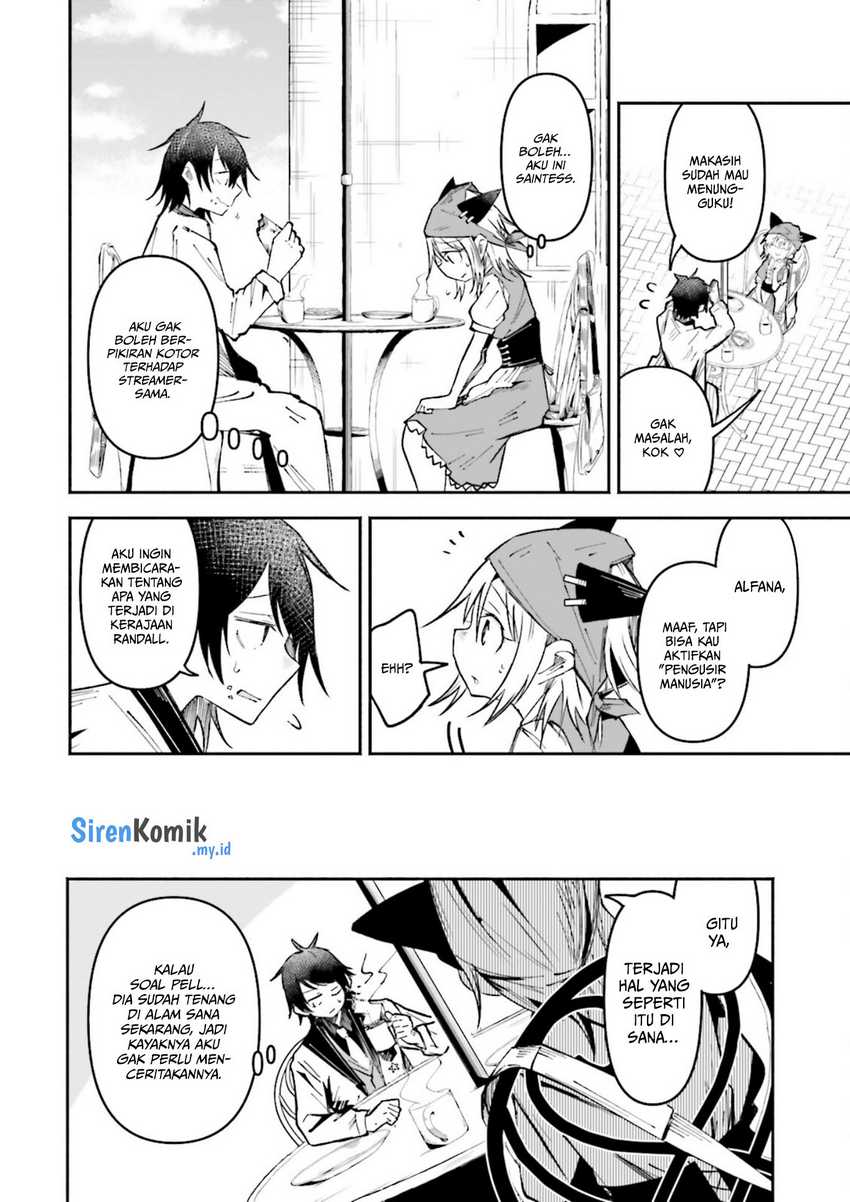 Isekai de Haishin Katsudou wo Shitara Tairyou no Yandere Shinja wo Umidashite Shimatta Ken Chapter 40 Gambar 9