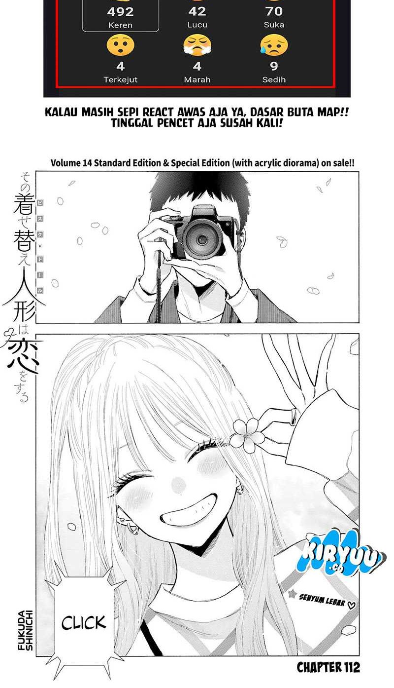 Baca  Sono Bisque Doll wa Koi wo suru Chapter 112 Gambar 2
