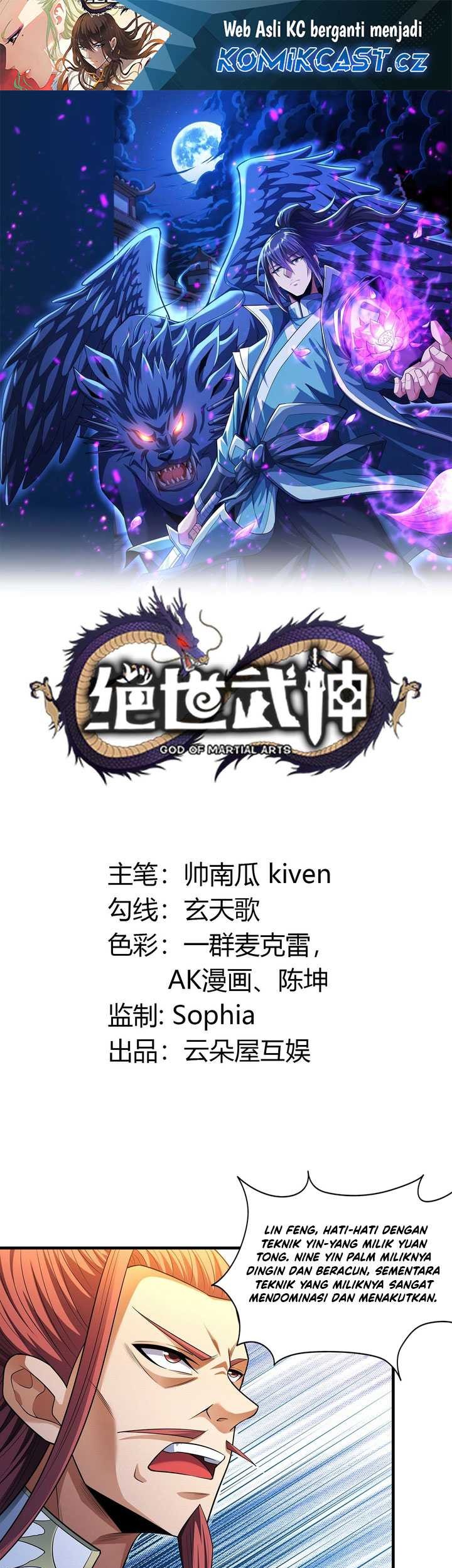 Baca  God of Martial Arts Chapter 689 Gambar 2