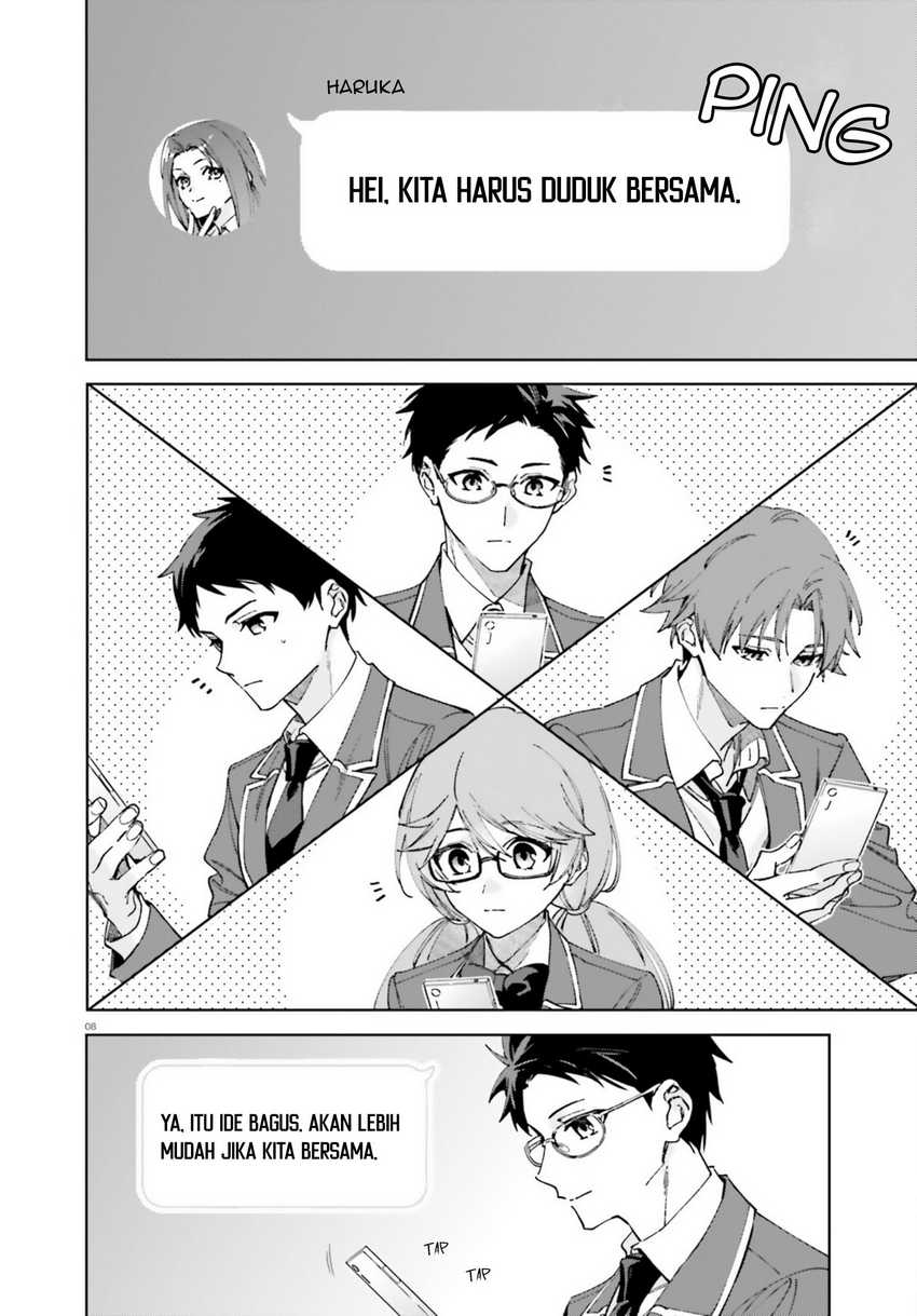 Youkoso Jitsuryoku Shijou Shugi no Kyoushitsu e: 2-nensei-hen Chapter 19.6 Gambar 9