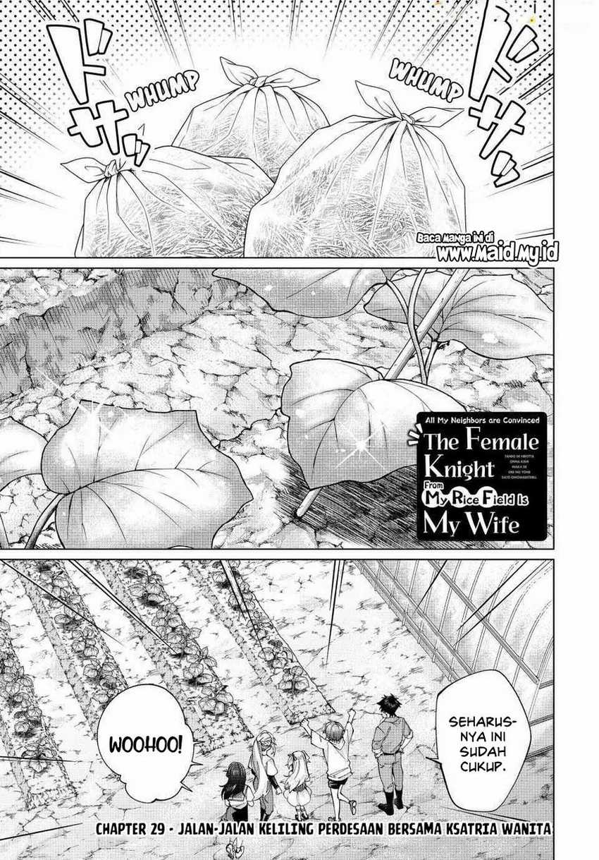 Tanbo de Hirotta Onna Kishi, Inaka de Ore no Yome da to Omowareteiru Chapter 29 Gambar 3