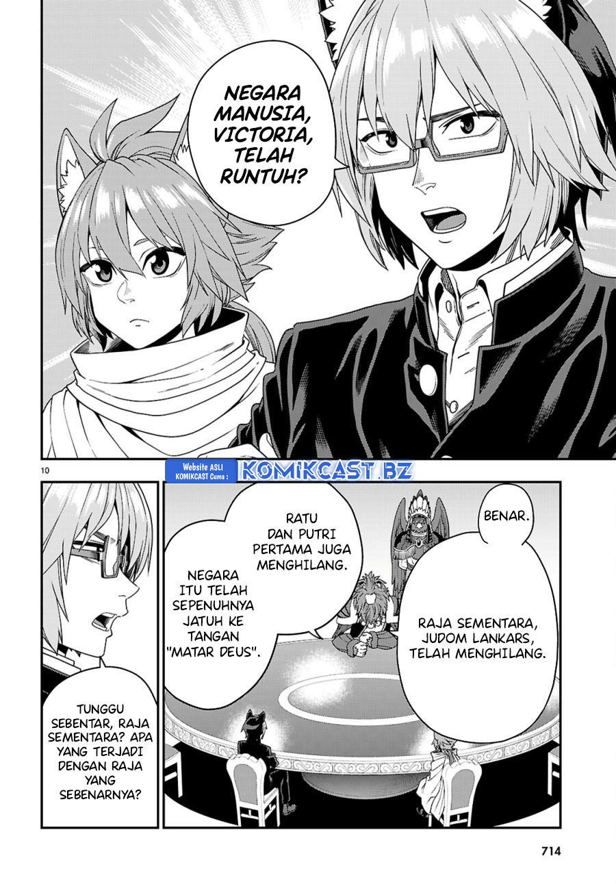 Konjiki no Moji Tsukai: Yuusha Yonin ni Makikomareta Unique Cheat Chapter 111 Gambar 11