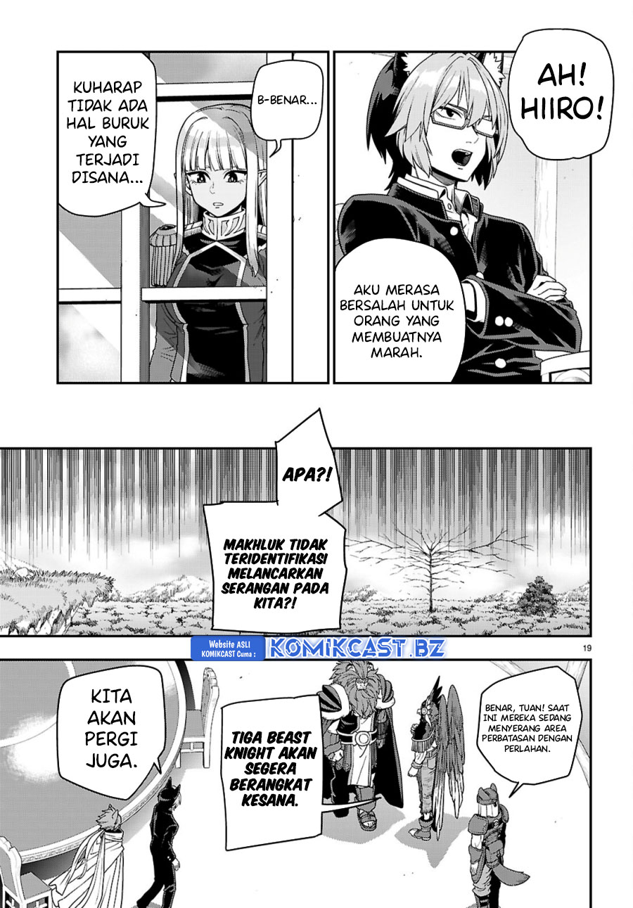 Konjiki no Moji Tsukai: Yuusha Yonin ni Makikomareta Unique Cheat Chapter 111 Gambar 20