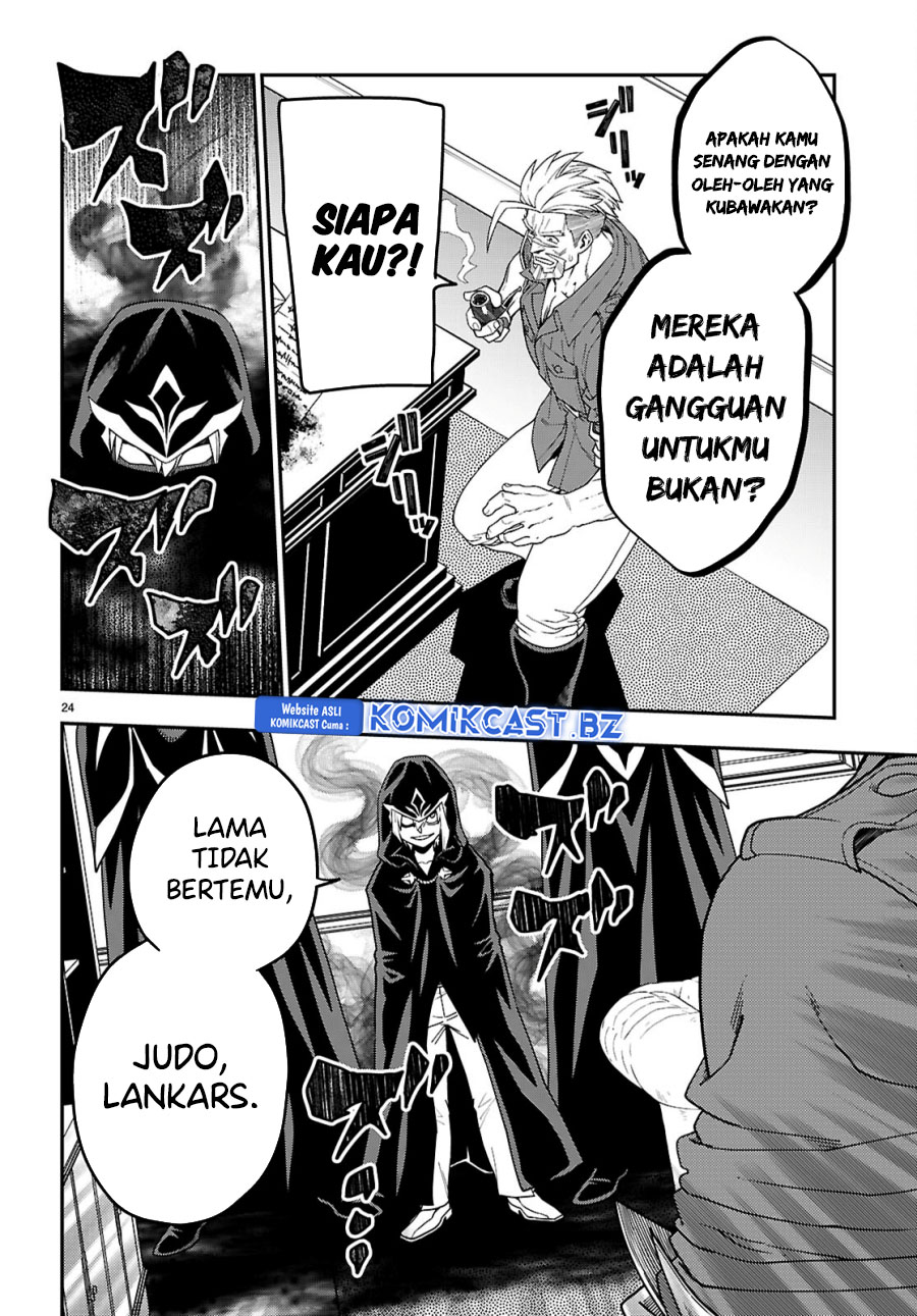 Konjiki no Moji Tsukai: Yuusha Yonin ni Makikomareta Unique Cheat Chapter 110 Gambar 24