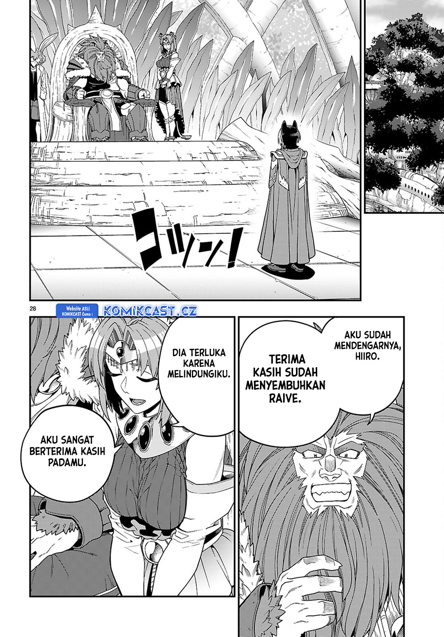 Konjiki no Moji Tsukai: Yuusha Yonin ni Makikomareta Unique Cheat Chapter 109 Gambar 29