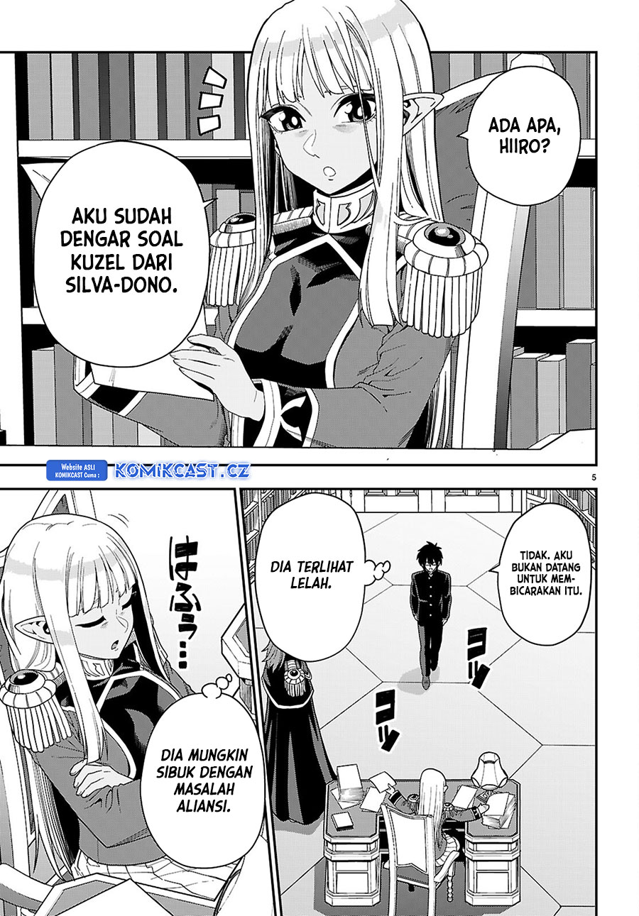 Konjiki no Moji Tsukai: Yuusha Yonin ni Makikomareta Unique Cheat Chapter 109 Gambar 6
