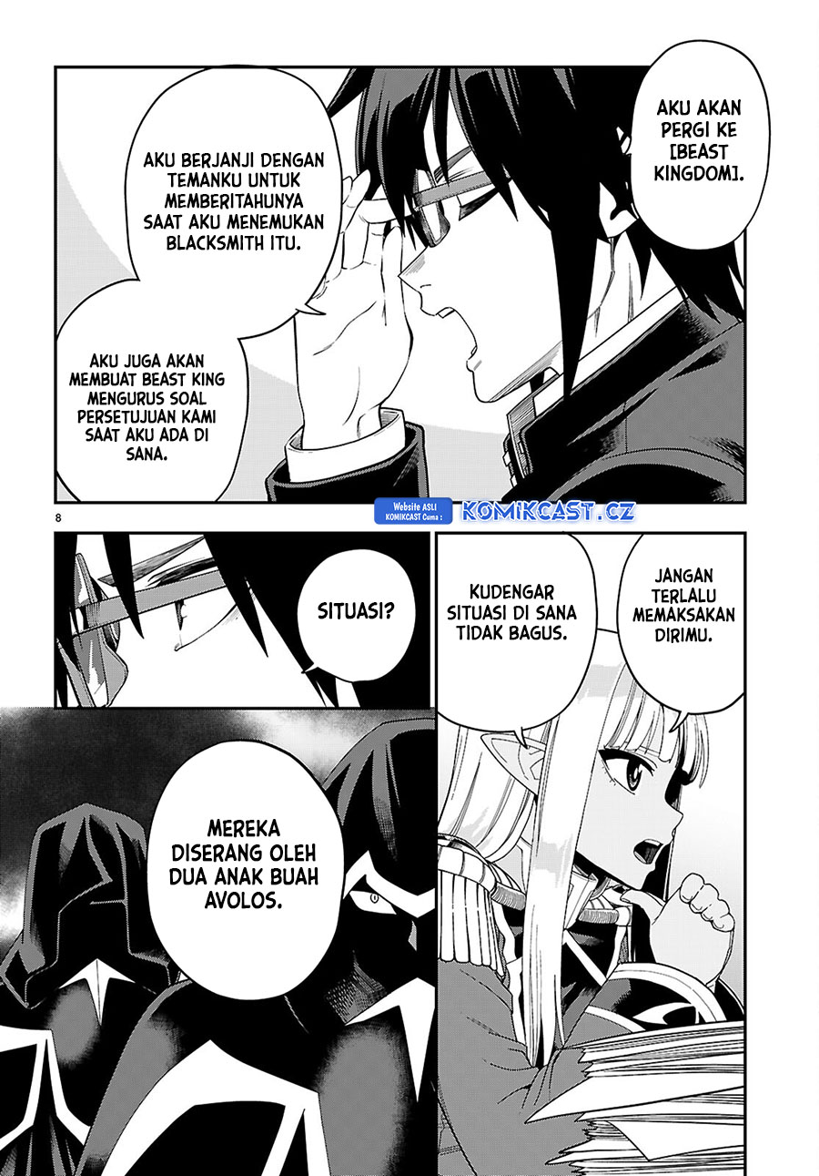 Konjiki no Moji Tsukai: Yuusha Yonin ni Makikomareta Unique Cheat Chapter 109 Gambar 9