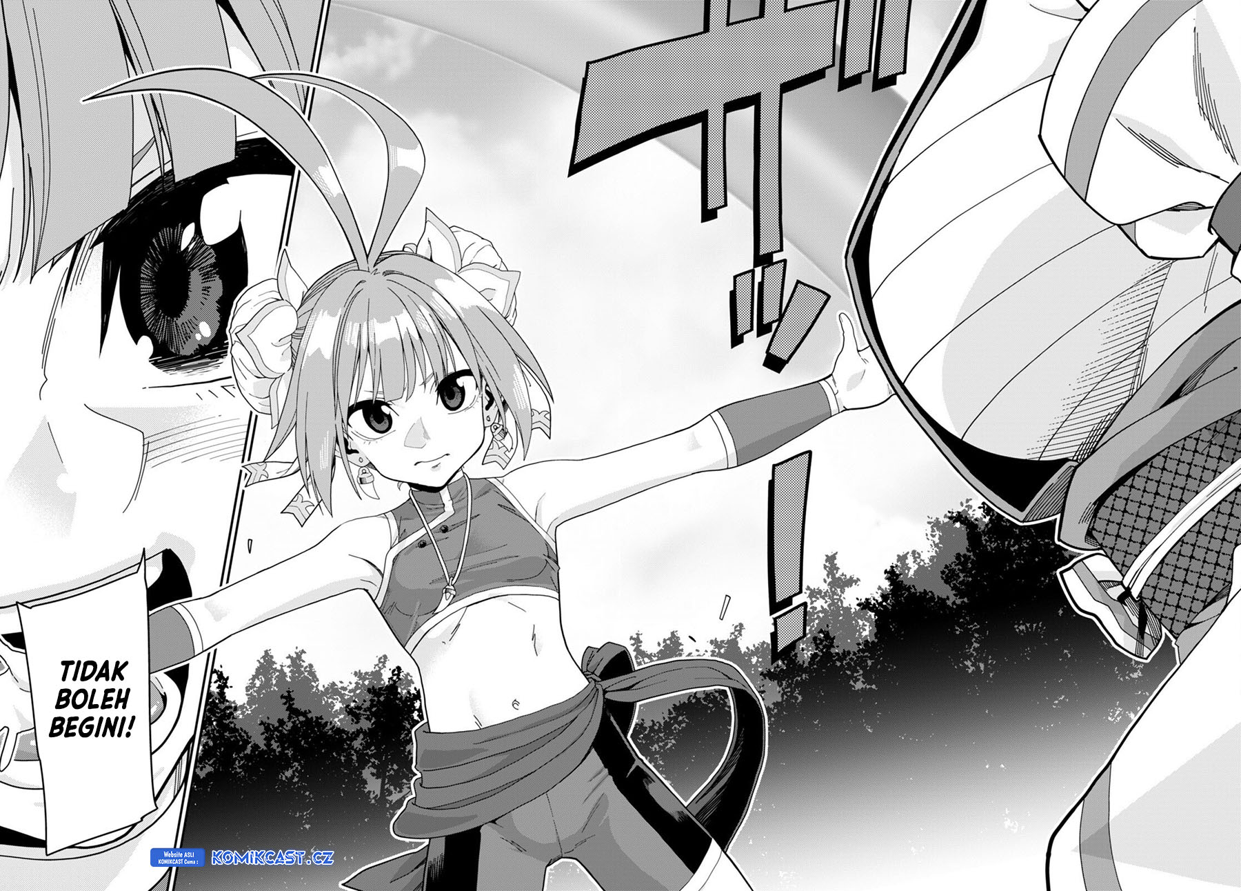 Konjiki no Moji Tsukai: Yuusha Yonin ni Makikomareta Unique Cheat Chapter 107 Gambar 11