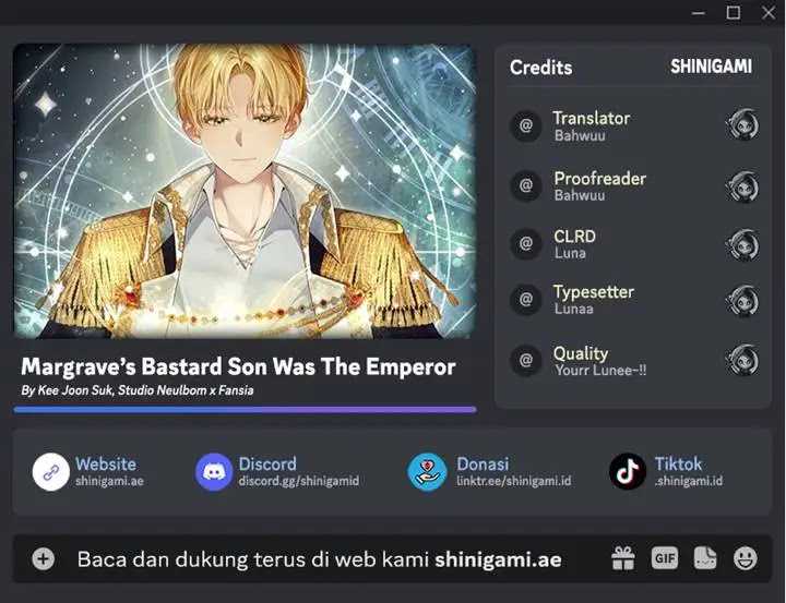 Baca Komik Margrave’s Bastard Son was The Emperor Chapter 56 Gambar 1