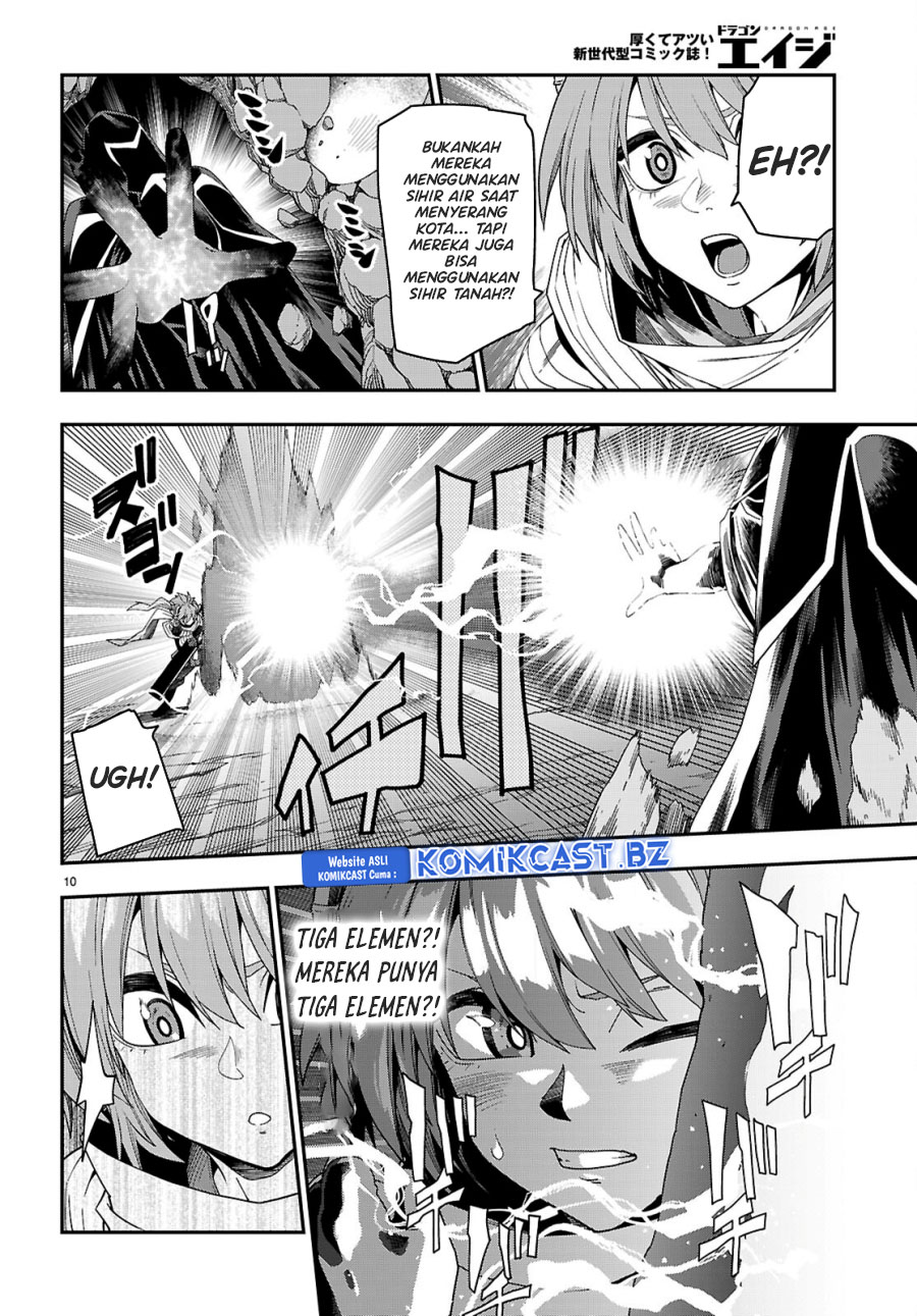 Konjiki no Moji Tsukai: Yuusha Yonin ni Makikomareta Unique Cheat Chapter 112 Gambar 11