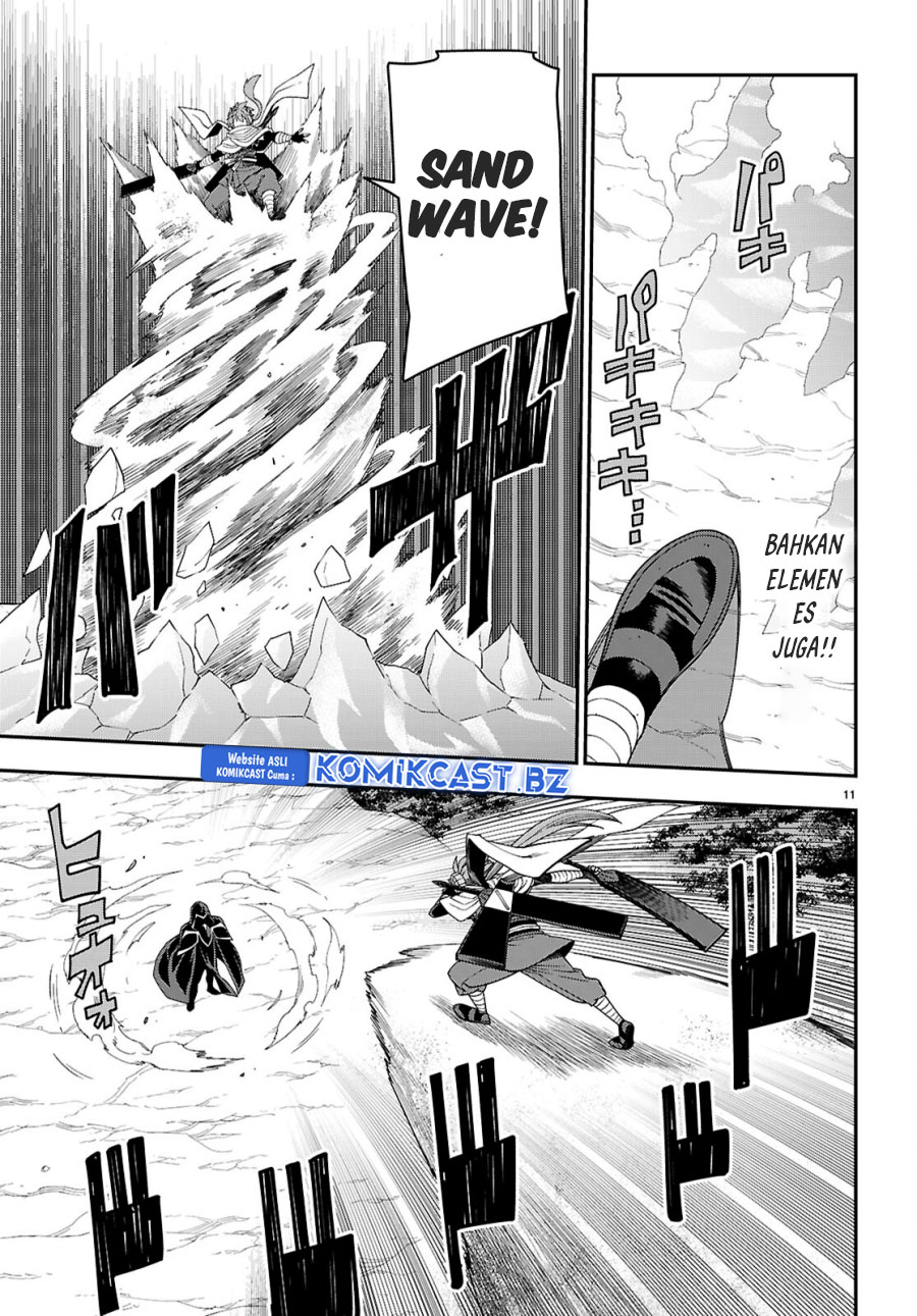 Konjiki no Moji Tsukai: Yuusha Yonin ni Makikomareta Unique Cheat Chapter 112 Gambar 12