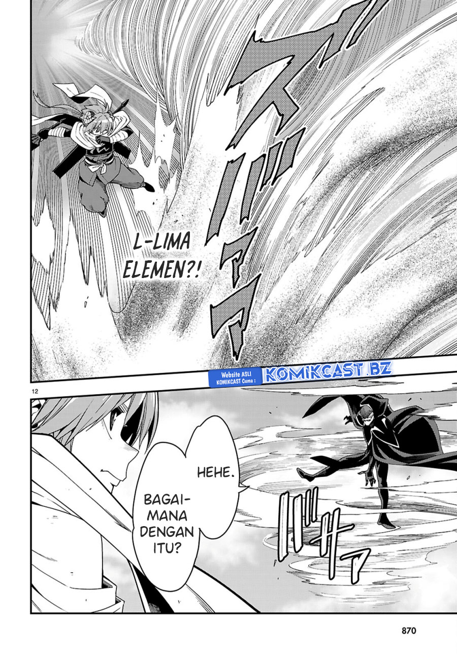 Konjiki no Moji Tsukai: Yuusha Yonin ni Makikomareta Unique Cheat Chapter 112 Gambar 13