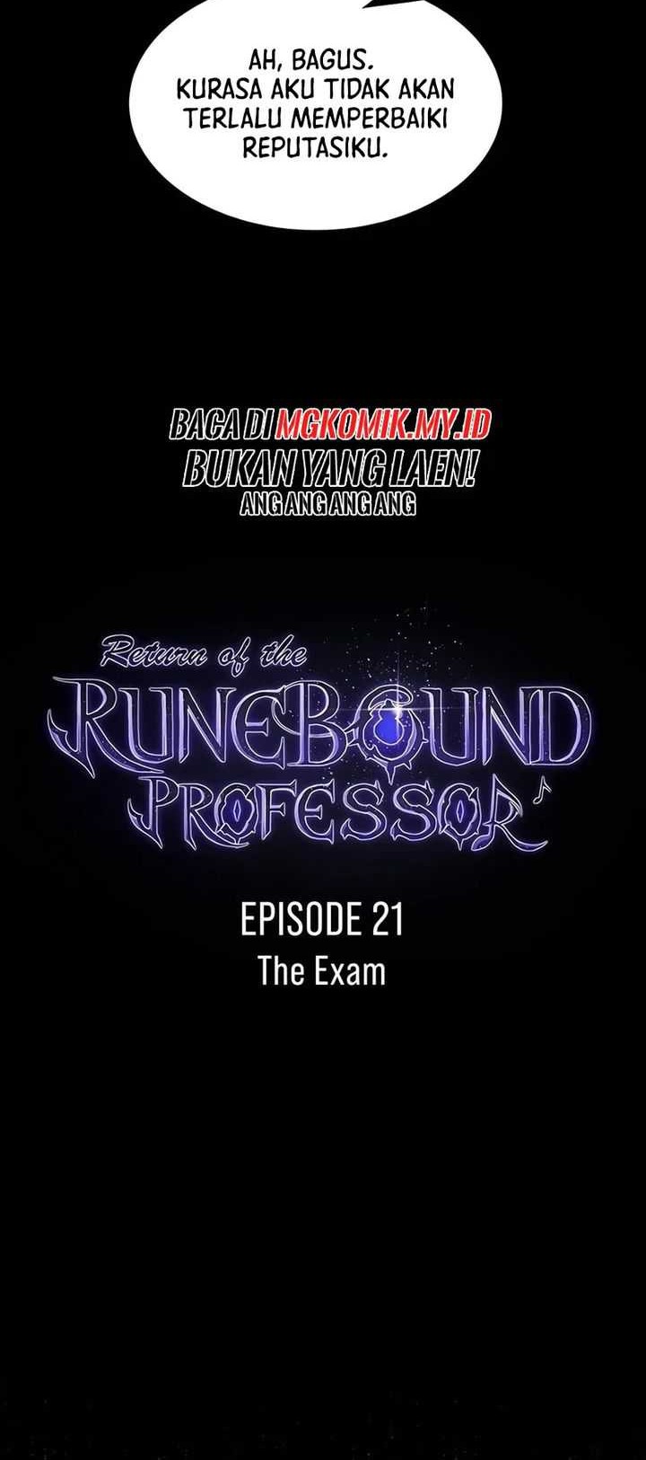Return of the Renebound Professor Chapter 21 Gambar 25