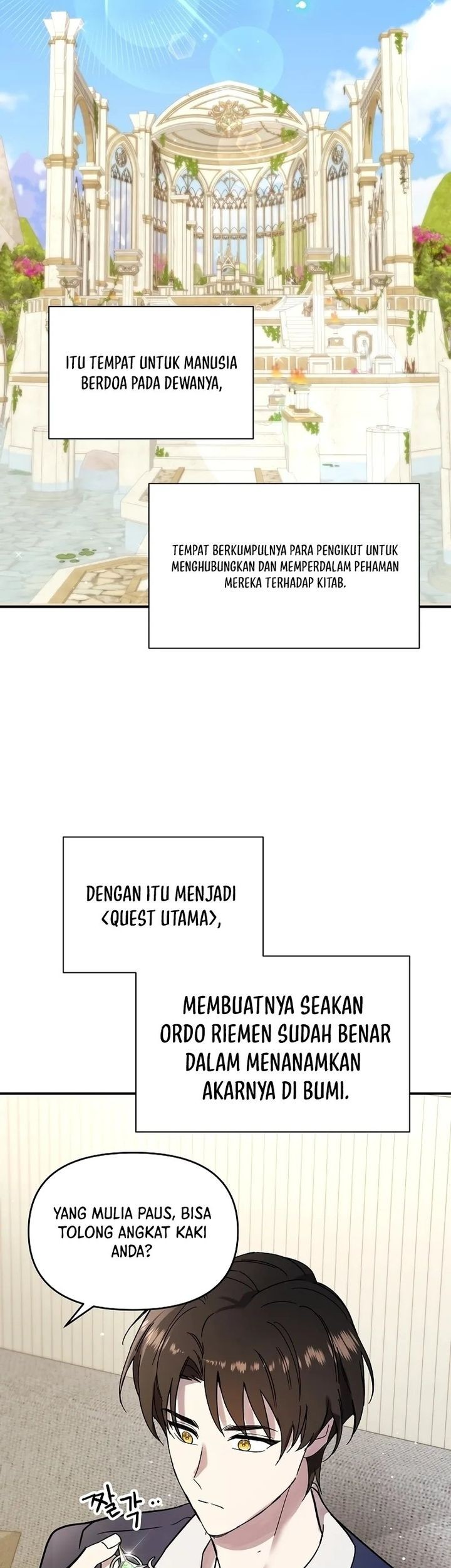Somebody Stop the Pope Chapter 13 Gambar 4
