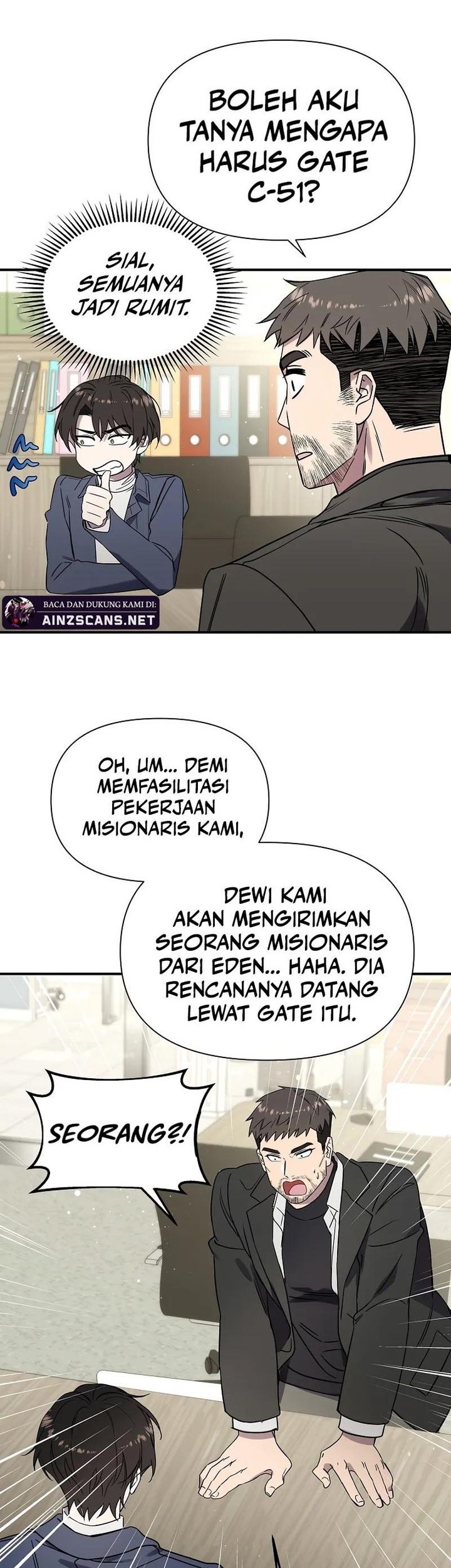 Somebody Stop the Pope Chapter 11 Gambar 5