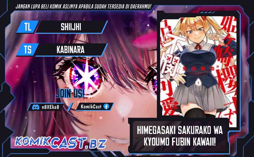 Baca Himegasaki Sakurako wa Kyoumo Fubin Kawaii! Chapter 33 Gambar 2
