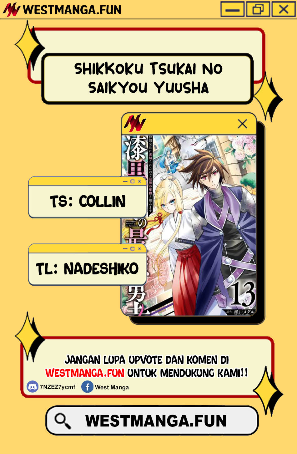 Shikkoku tsukai no saikyo yusha nakama zen’in ni uragira retanode saikyo no mamono Chapter 86 Gambar 4