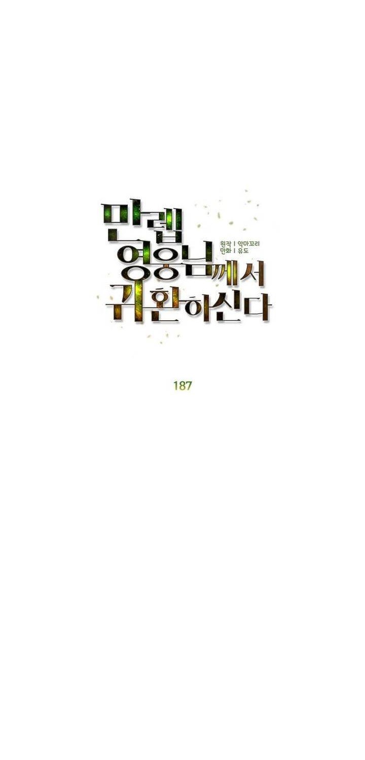 The MAX leveled hero will return! Chapter 187 Gambar 28