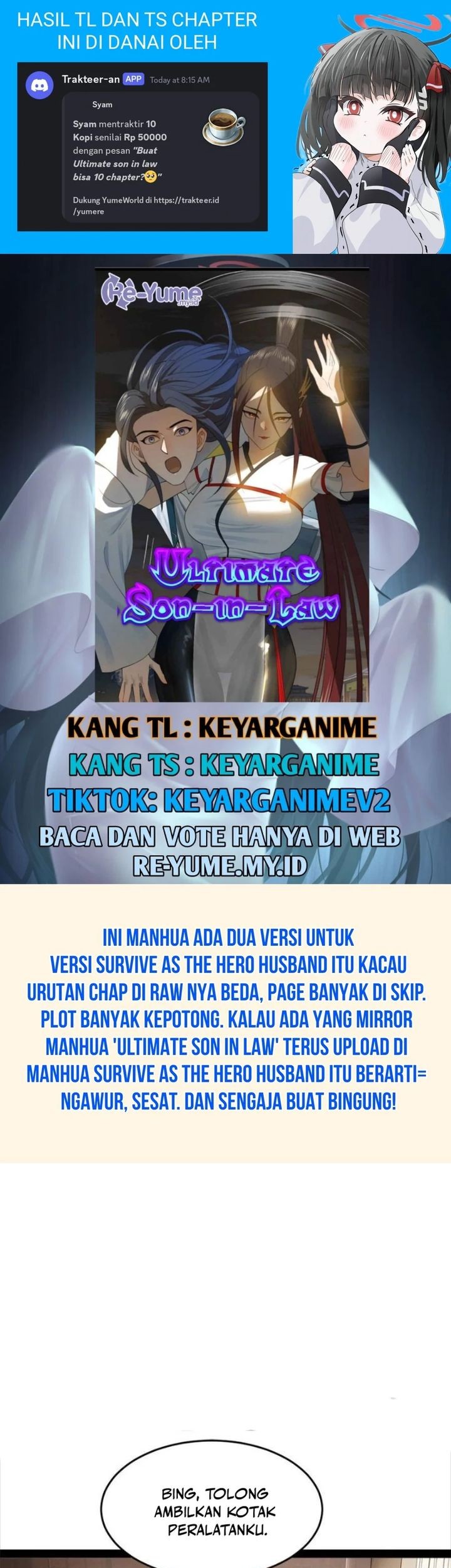 Baca Komik Survive As The Hero’s Husband Chapter 124 Gambar 1