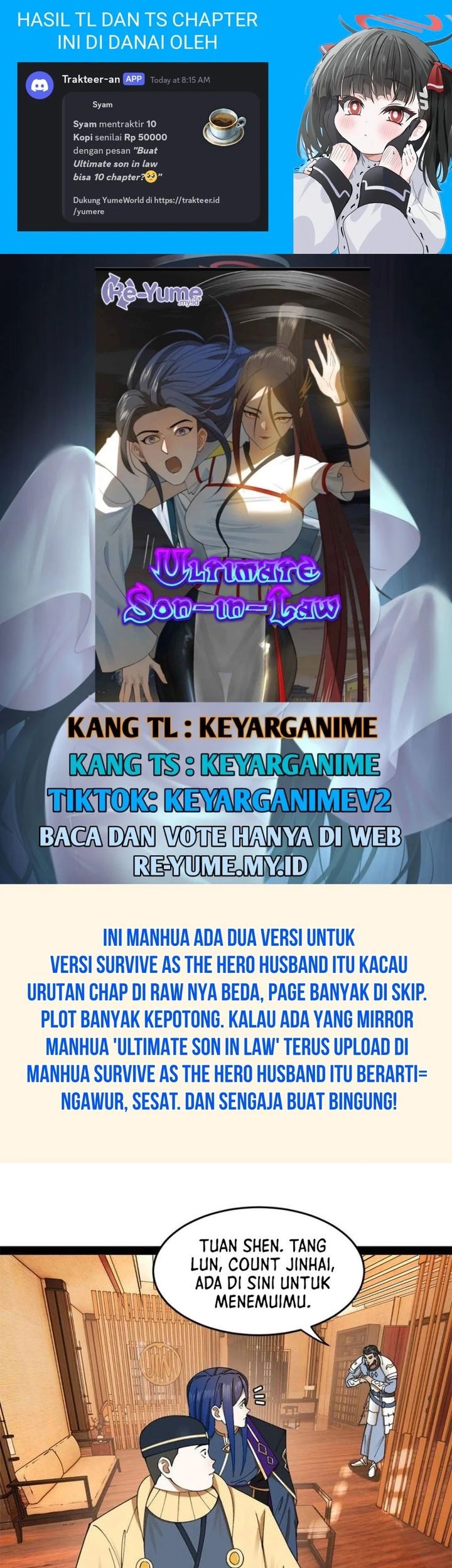 Baca Komik Survive As The Hero’s Husband Chapter 122 Gambar 1