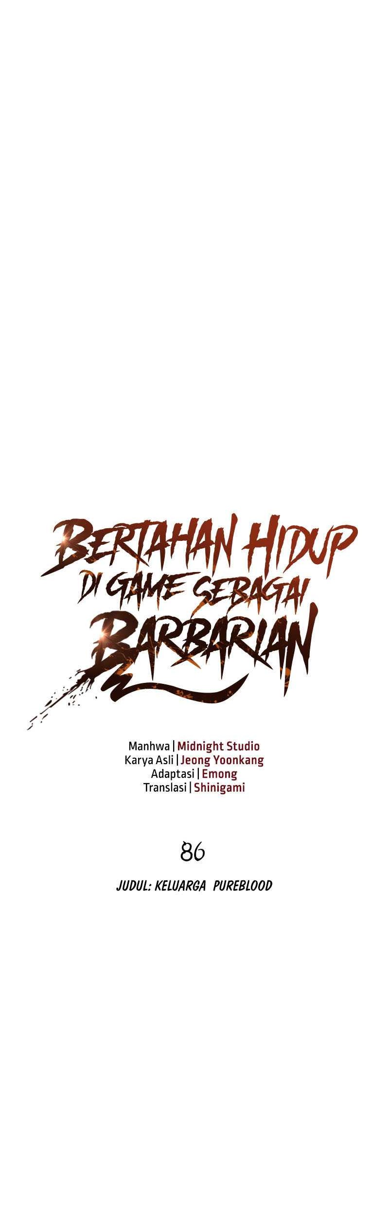 Survive as a Barbarian in the Game Chapter 86 Gambar 16