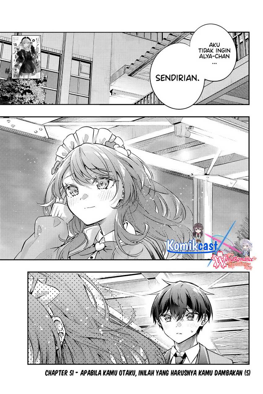 Baca Tokidoki Bosotto Roshiago de Dereru Tonari no Alya-san Chapter 51 Gambar 2