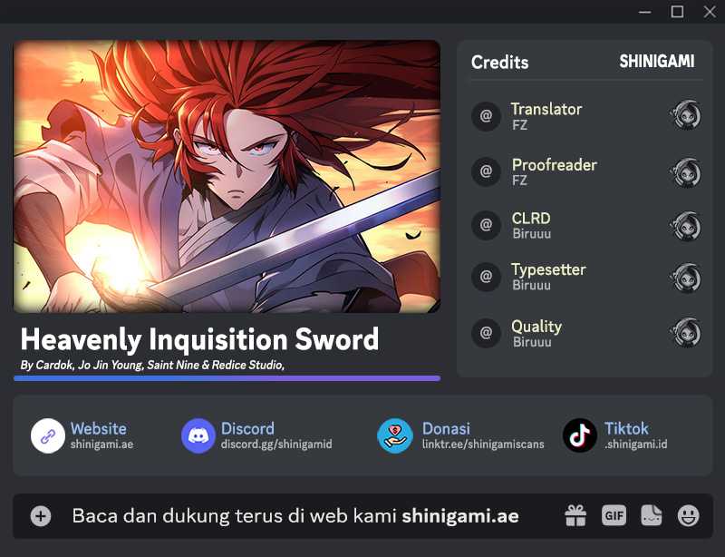 Baca Komik Heavenly Inquisition Sword Chapter 104 Gambar 1
