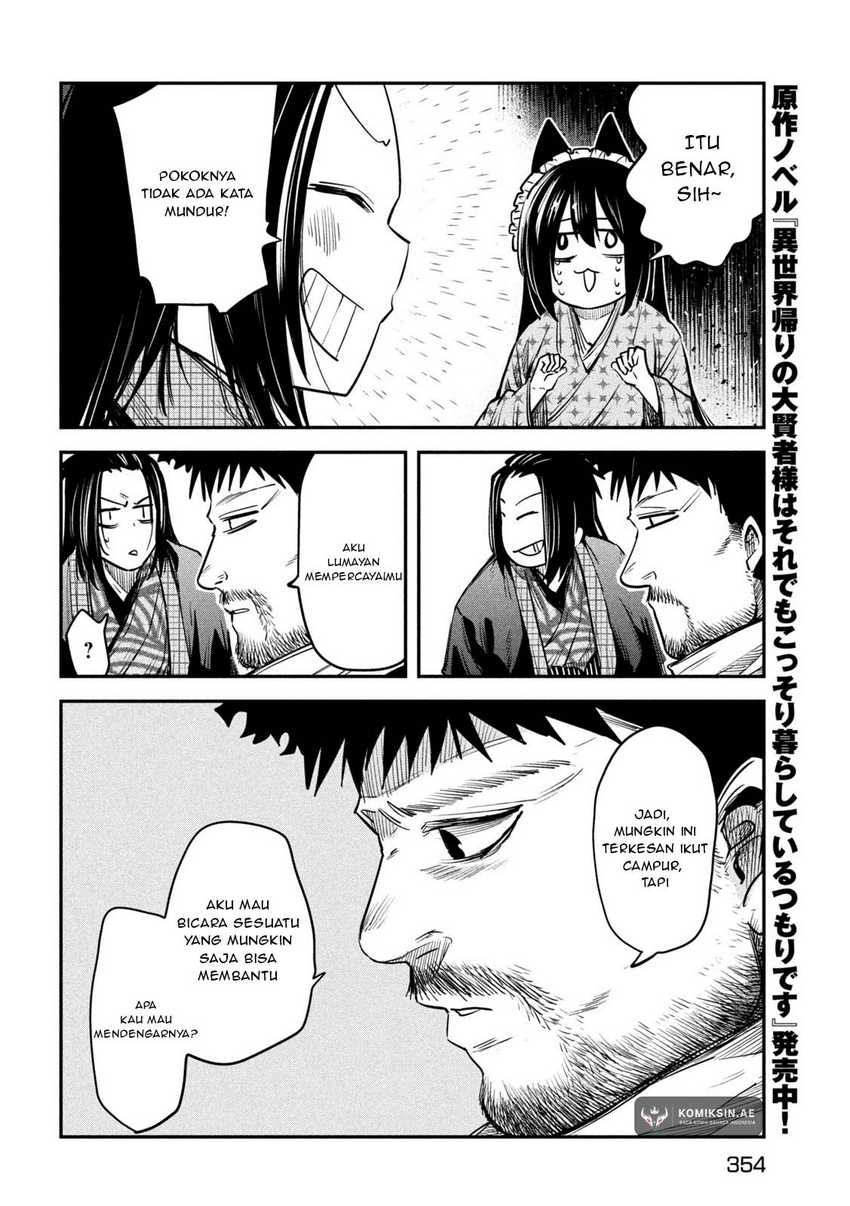 Isekai Kaeri no Daikenja-sama wa Sore Demo Kossori Kurashite Iru Tsumori desu Chapter 38 Gambar 15