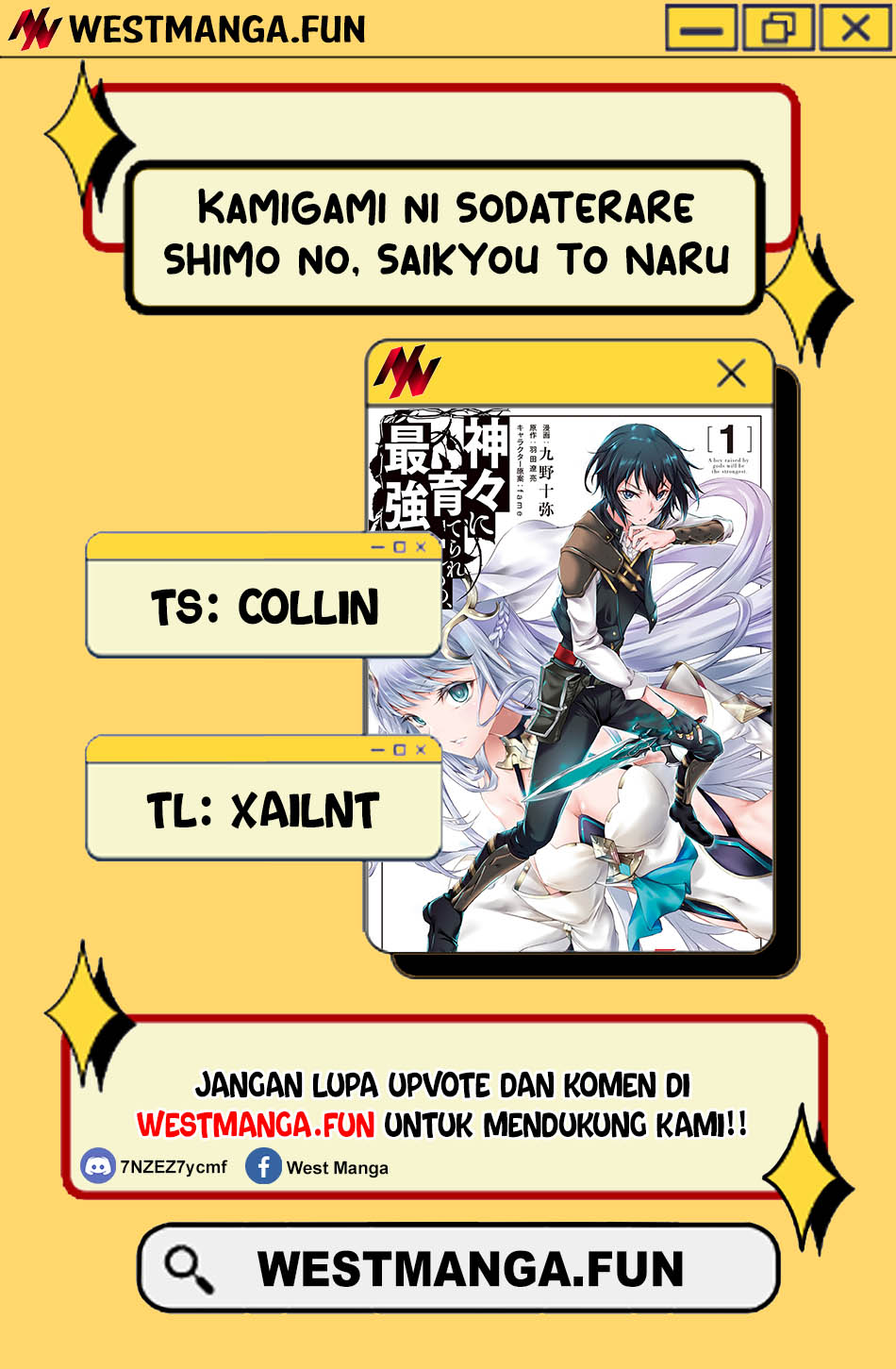 Kamigami ni Sodaterare Shimo no, Saikyou to Naru Chapter 52 Gambar 4