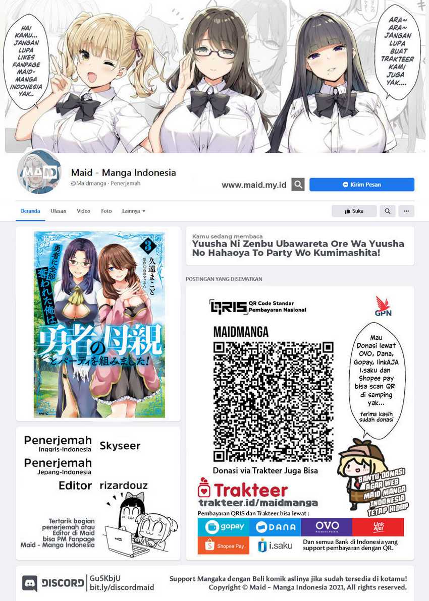 Baca Yuusha ni Zenbu Ubawareta Ore wa Yuusha no Hahaoya to Party wo Kumimashita! Chapter 20 Gambar 2