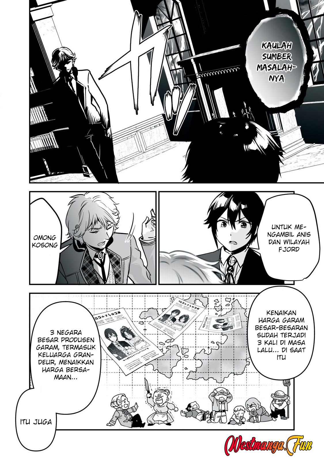 Tensei Kizoku no Bannou Kaitaku Kara ~”Kakudai & Shukushou” Sukiru o Tsukatte Itara Saikyou Ryouchi ni Narimashita~ Chapter 36 Gambar 10