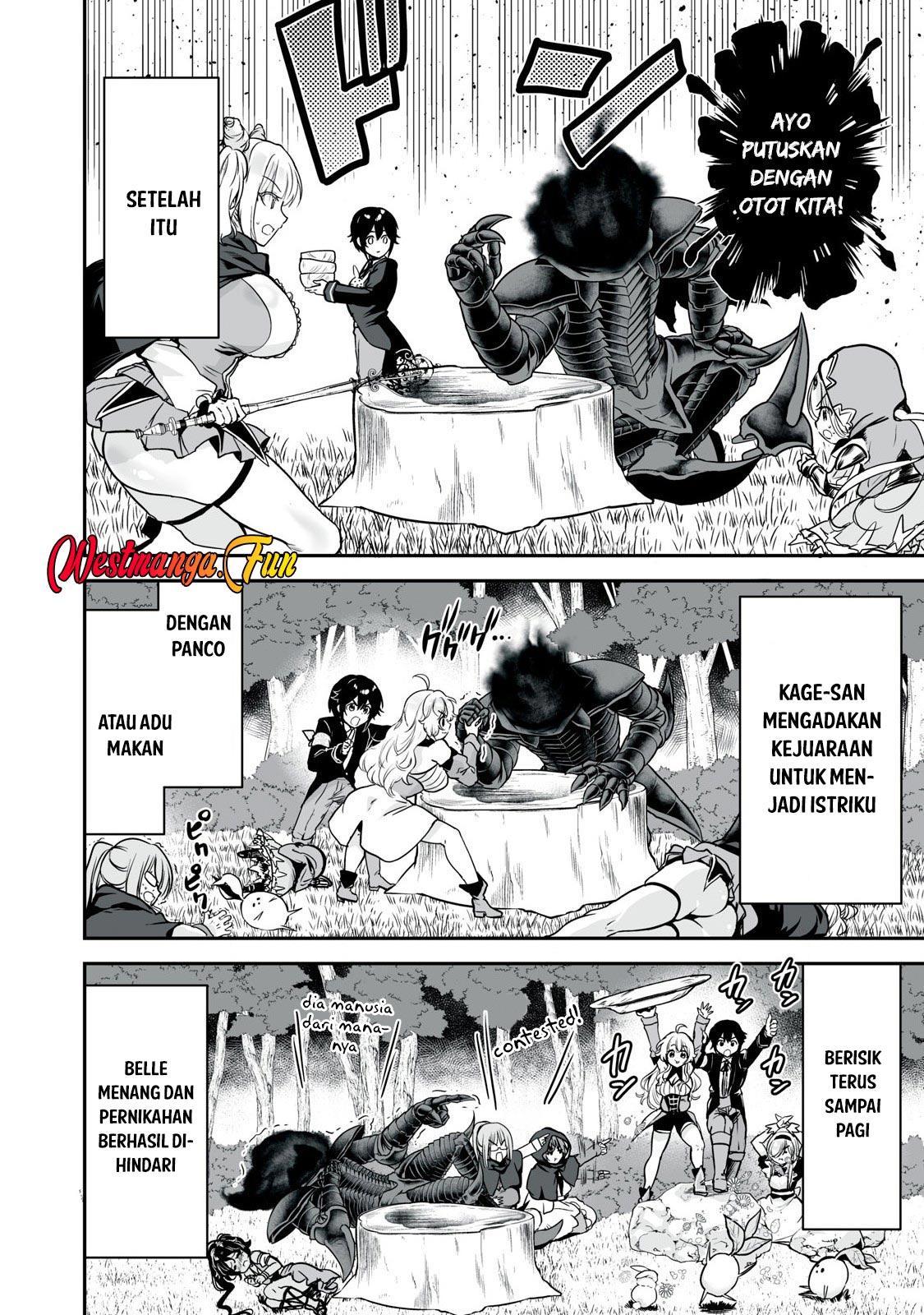 Tensei Kizoku no Bannou Kaitaku Kara ~”Kakudai & Shukushou” Sukiru o Tsukatte Itara Saikyou Ryouchi ni Narimashita~ Chapter 34 Gambar 20