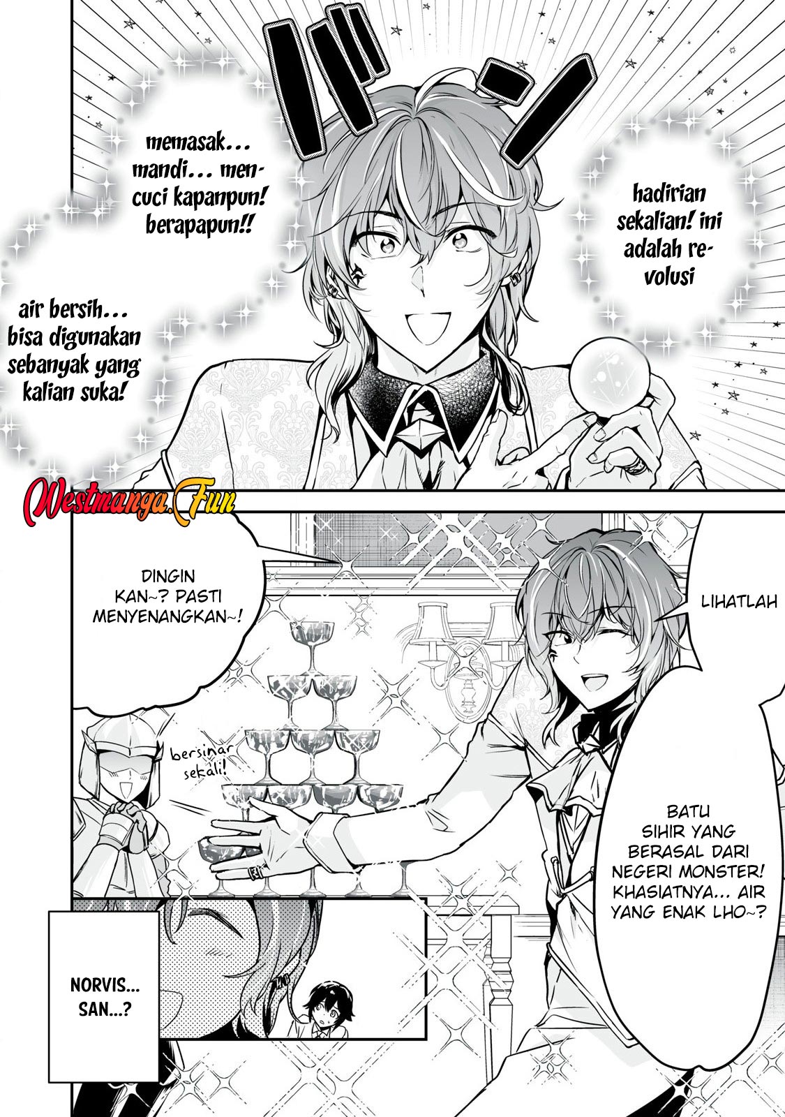 Tensei Kizoku no Bannou Kaitaku Kara ~”Kakudai & Shukushou” Sukiru o Tsukatte Itara Saikyou Ryouchi ni Narimashita~ Chapter 34 Gambar 28