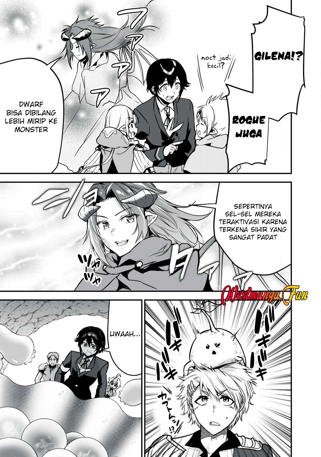 Tensei Kizoku no Bannou Kaitaku Kara ~”Kakudai & Shukushou” Sukiru o Tsukatte Itara Saikyou Ryouchi ni Narimashita~ Chapter 33 Gambar 14