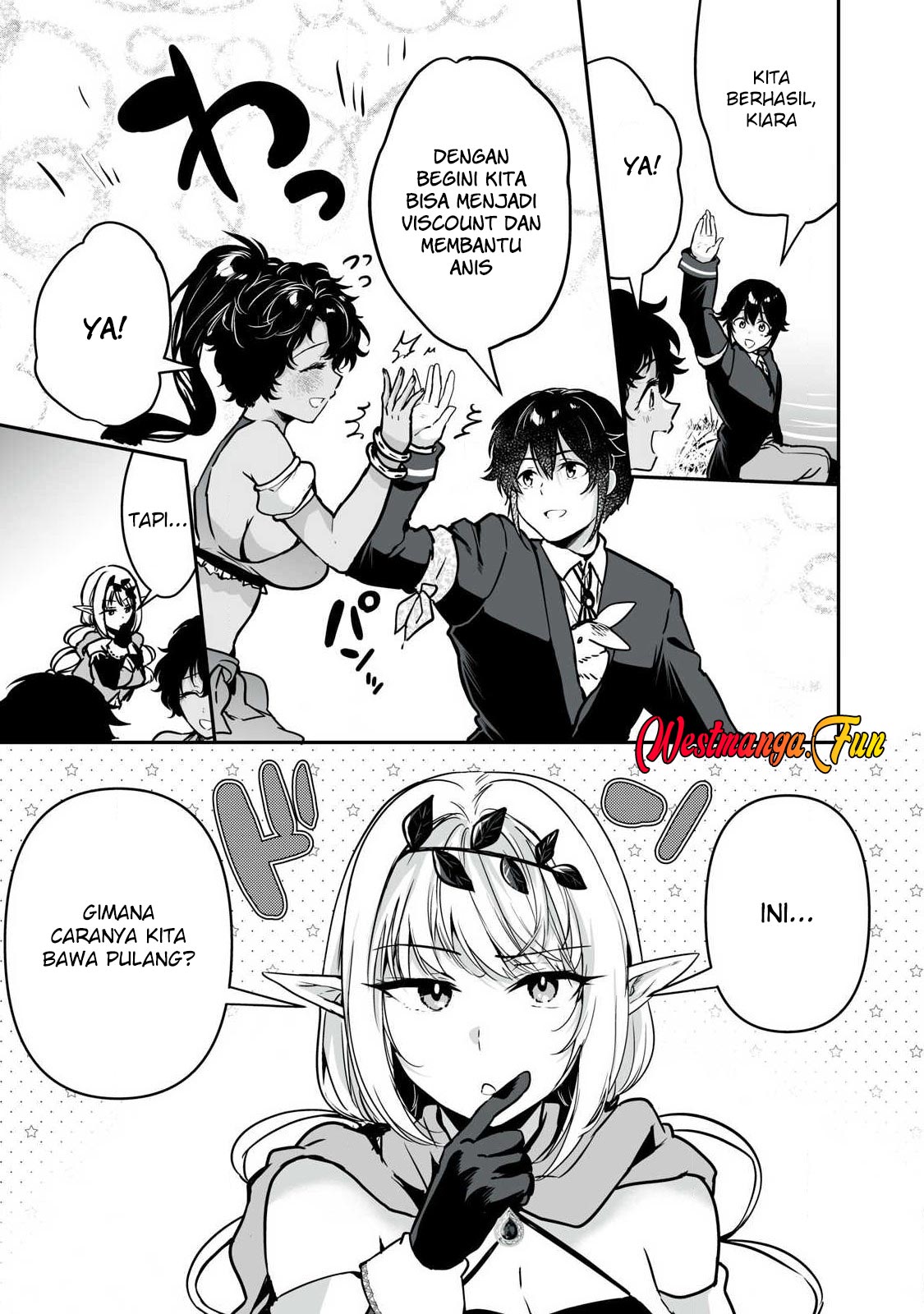 Tensei Kizoku no Bannou Kaitaku Kara ~”Kakudai & Shukushou” Sukiru o Tsukatte Itara Saikyou Ryouchi ni Narimashita~ Chapter 33 Gambar 21