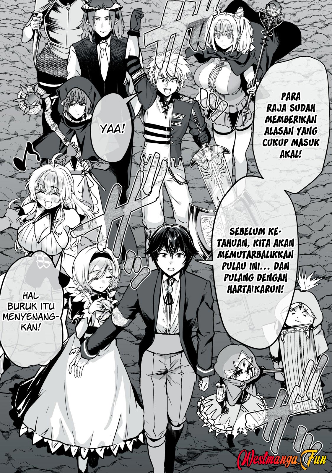 Tensei Kizoku no Bannou Kaitaku Kara ~”Kakudai & Shukushou” Sukiru o Tsukatte Itara Saikyou Ryouchi ni Narimashita~ Chapter 32 Gambar 16