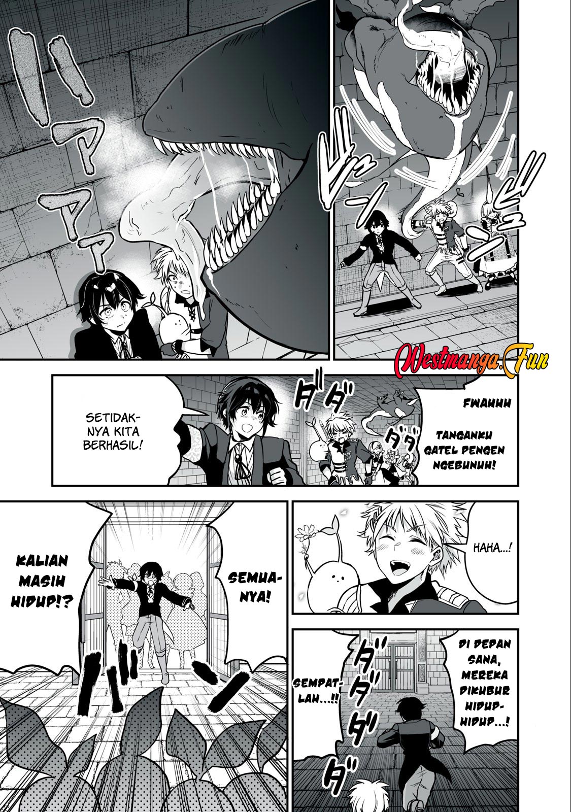 Tensei Kizoku no Bannou Kaitaku Kara ~”Kakudai & Shukushou” Sukiru o Tsukatte Itara Saikyou Ryouchi ni Narimashita~ Chapter 32 Gambar 29