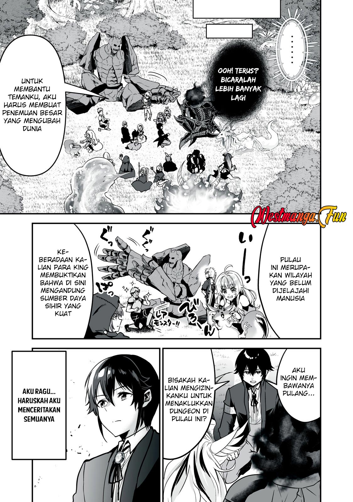Tensei Kizoku no Bannou Kaitaku Kara ~”Kakudai & Shukushou” Sukiru o Tsukatte Itara Saikyou Ryouchi ni Narimashita~ Chapter 32 Gambar 7