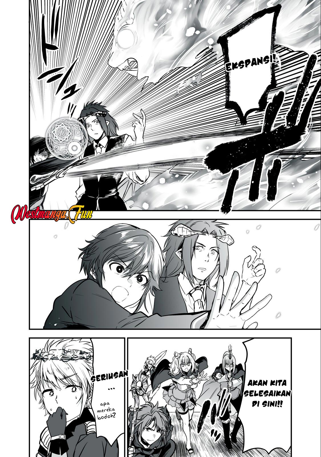 Tensei Kizoku no Bannou Kaitaku Kara ~”Kakudai & Shukushou” Sukiru o Tsukatte Itara Saikyou Ryouchi ni Narimashita~ Chapter 31 Gambar 30