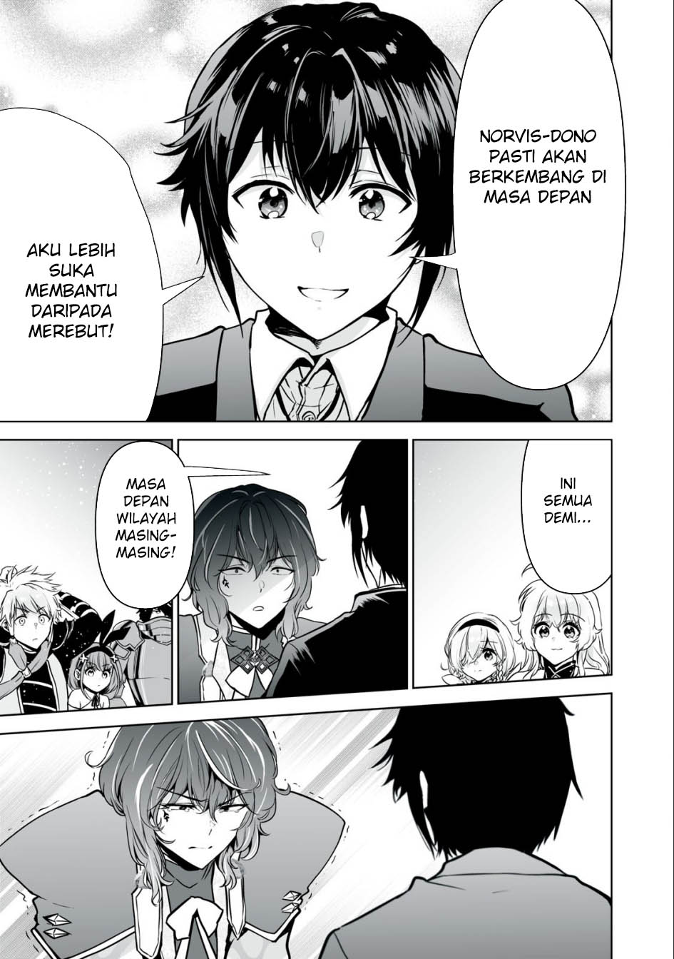 Tensei Kizoku no Bannou Kaitaku Kara ~”Kakudai & Shukushou” Sukiru o Tsukatte Itara Saikyou Ryouchi ni Narimashita~ Chapter 23 Gambar 34