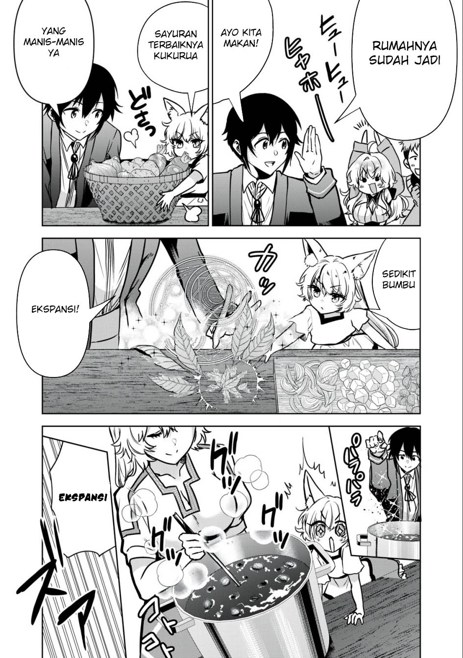 Tensei Kizoku no Bannou Kaitaku Kara ~”Kakudai & Shukushou” Sukiru o Tsukatte Itara Saikyou Ryouchi ni Narimashita~ Chapter 20 Gambar 28