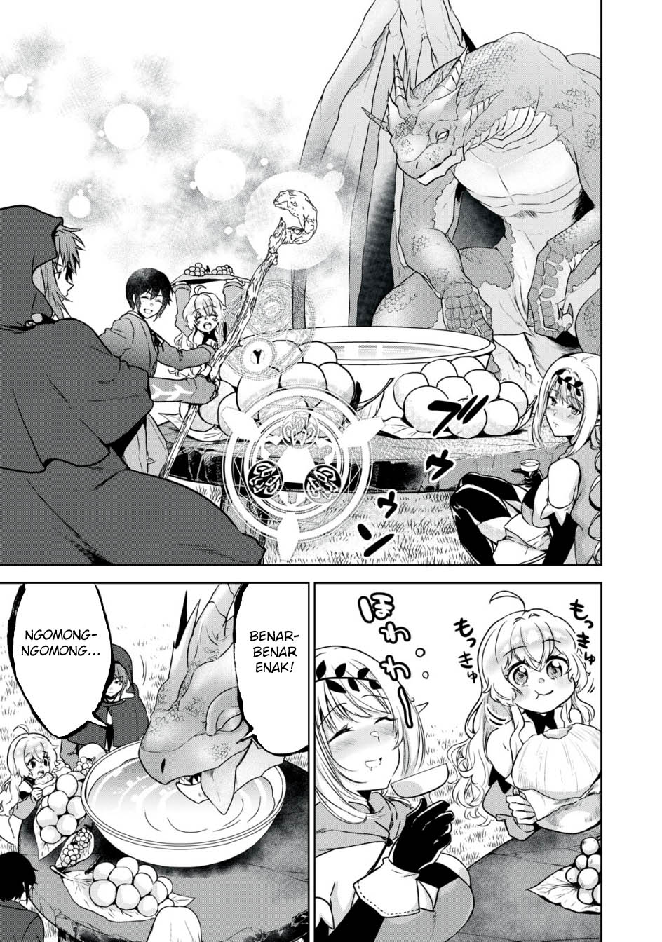 Tensei Kizoku no Bannou Kaitaku Kara ~”Kakudai & Shukushou” Sukiru o Tsukatte Itara Saikyou Ryouchi ni Narimashita~ Chapter 15 Gambar 28