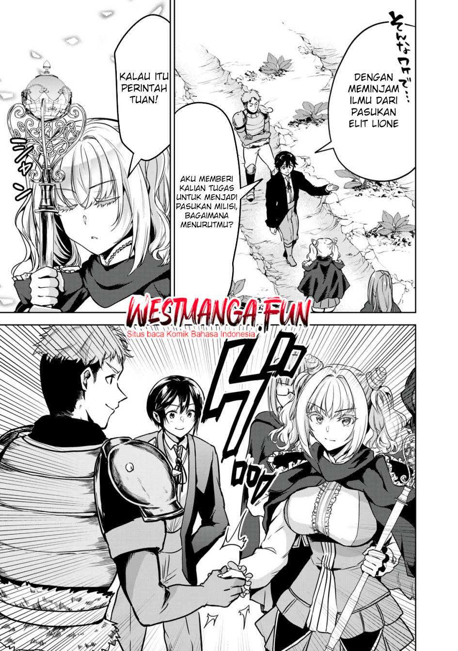 Tensei Kizoku no Bannou Kaitaku Kara ~”Kakudai & Shukushou” Sukiru o Tsukatte Itara Saikyou Ryouchi ni Narimashita~ Chapter 14 Gambar 15