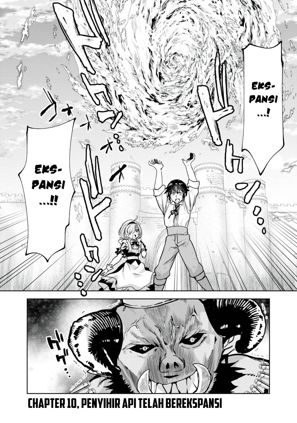 Tensei Kizoku no Bannou Kaitaku Kara ~”Kakudai & Shukushou” Sukiru o Tsukatte Itara Saikyou Ryouchi ni Narimashita~ Chapter 10 Gambar 3