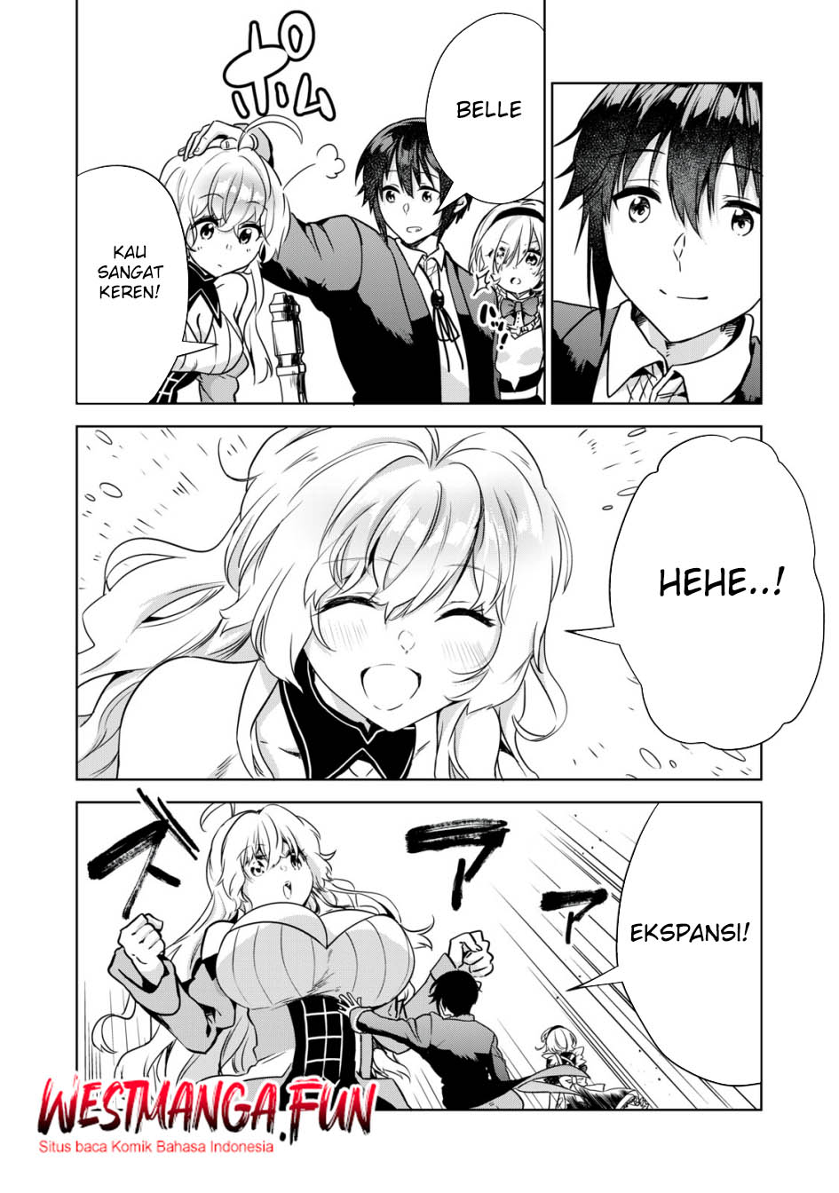 Tensei Kizoku no Bannou Kaitaku Kara ~”Kakudai & Shukushou” Sukiru o Tsukatte Itara Saikyou Ryouchi ni Narimashita~ Chapter 08 Gambar 33