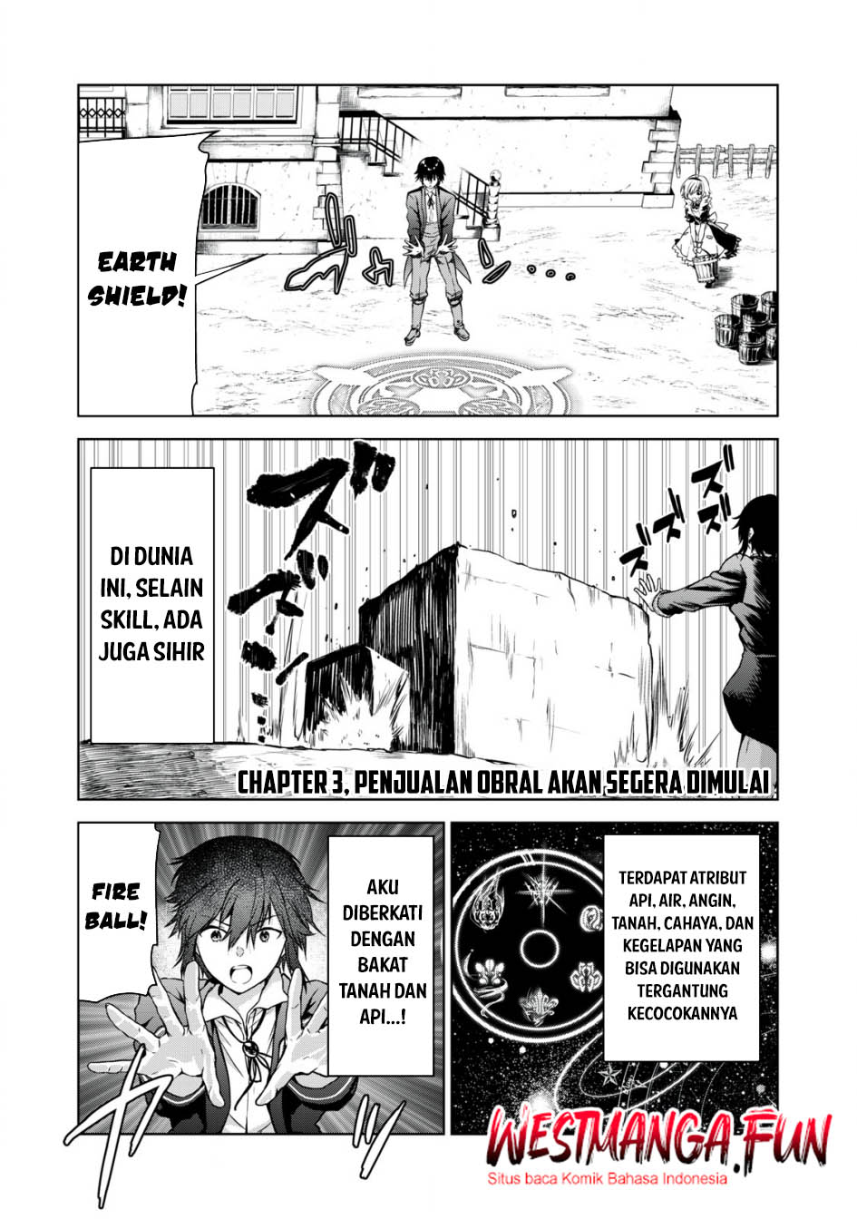 Baca  Tensei Kizoku no Bannou Kaitaku Kara ~”Kakudai & Shukushou” Sukiru o Tsukatte Itara Saikyou Ryouchi ni Narimashita~ Chapter 03 Gambar 2