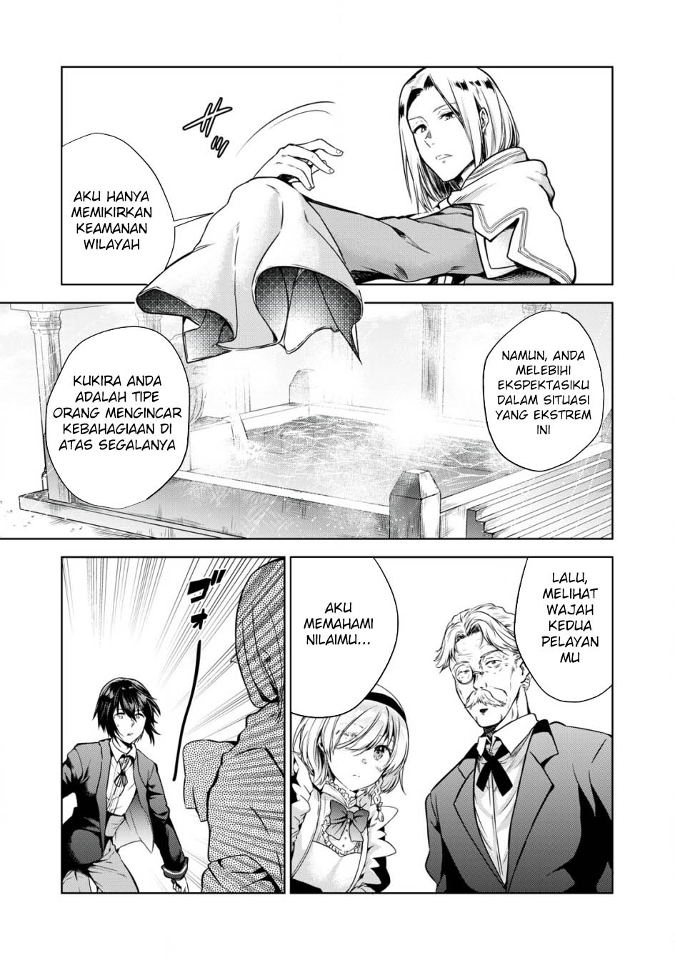 Tensei Kizoku no Bannou Kaitaku Kara ~”Kakudai & Shukushou” Sukiru o Tsukatte Itara Saikyou Ryouchi ni Narimashita~ Chapter 03 Gambar 38