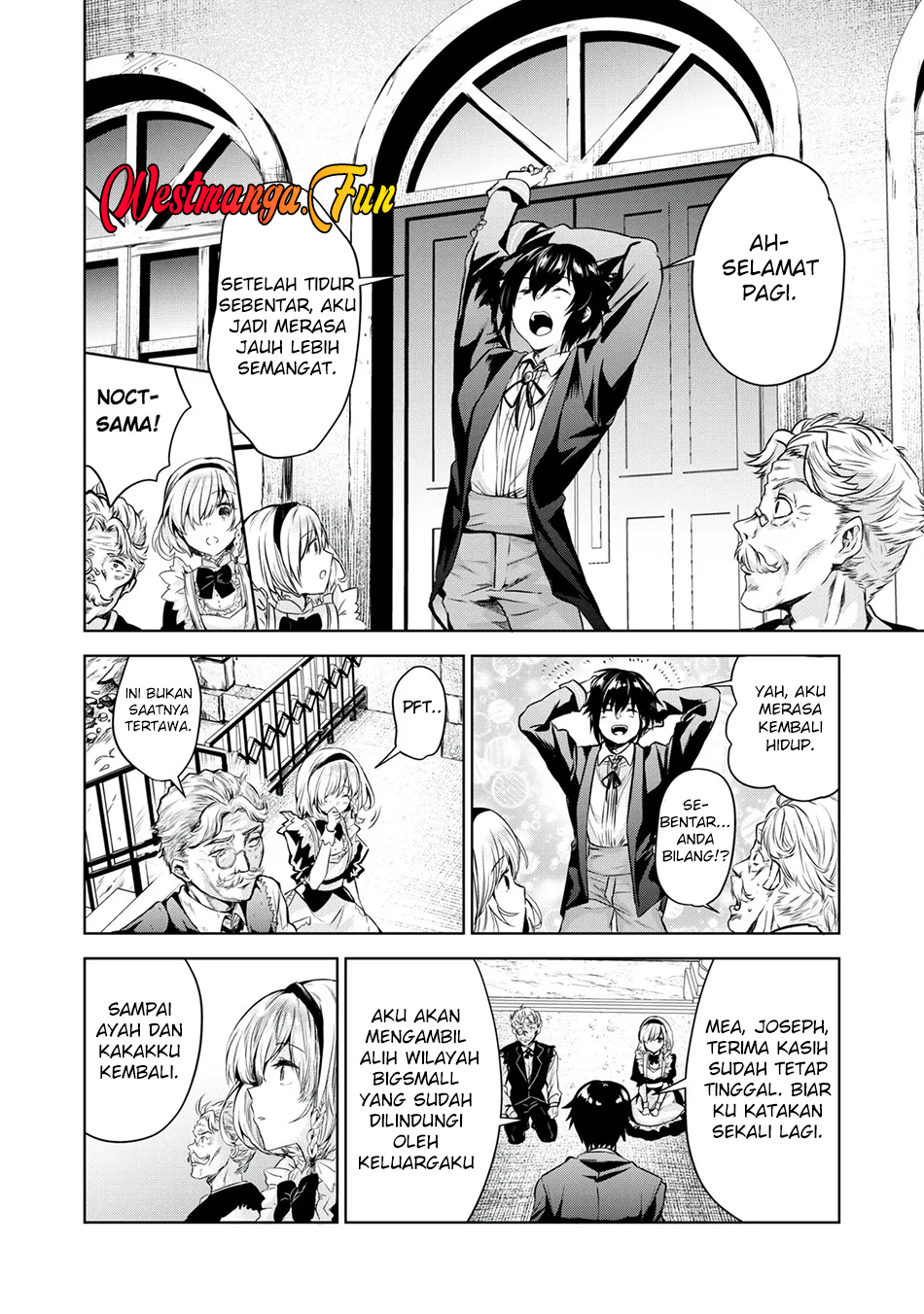 Tensei Kizoku no Bannou Kaitaku Kara ~”Kakudai & Shukushou” Sukiru o Tsukatte Itara Saikyou Ryouchi ni Narimashita~ Chapter 01.2 Gambar 16